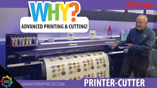 Printing & Cutting with Mimaki CJV300 Series