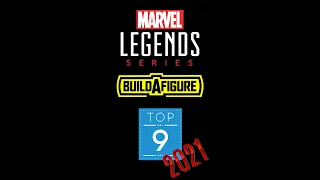 Marvel Legends Build A Figure BAF Top 2021 Rank #Shorts