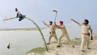 Must watch Police vs Khaidi new Funny Comedy Video || Bindas Fun Nonstop