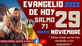Evangelio de hoy Martes 29 de Noviembre de 2022 Salmo 71