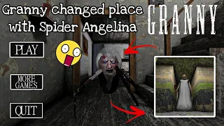 Granny V1.8.1 But Granny Changed Place With Spider Angelina