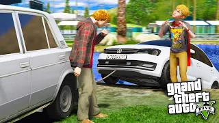 РЕАЛЬНАЯ ЖИЗНЬ ШКОЛЬНИКА В GTA 5 - ВОССТАНАВЛИВАЮ ОПЕРСКИЙ ПОЛО! СТУКАНУЛ ДВИЖОК? ДЖЕРЕМИ 🔥