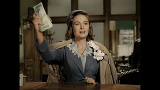 Bank Run Scene from "It's A Wonderful Life" (1946)