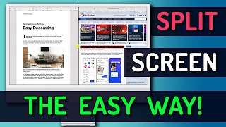 How to Split Screen on Mac …the EASY Way!