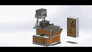 Dump Box Shell Moulding Machine (Animation)