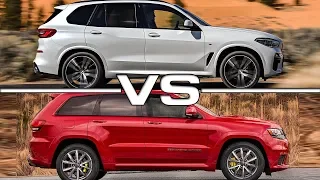 2019 BMW X5 vs 2018 Jeep Grand Cherokee Technical Specifications