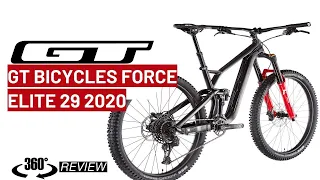 GT Bicycles Force Elite 29 2020: full suspension bike - 360 spin bike review