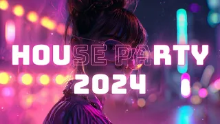 EDM House Party 2024 - EDM Electro & House Mashups of Popular Dance Hits -EDM Bass Boosted Music Mix