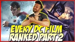 All 45 DC Movies Ranked Part 2 (15 Middle Tier DC Films)