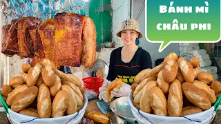 🇻🇳"Hôm nay LYLY bán bánh mì Châu Phi" Heo quay da giòn ngon nhất Sài gòn