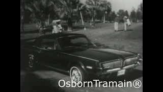 1968 Mercury Cougar XR7 commercial with Arnold Palmer & David Doyle