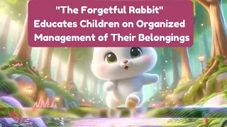 Children's Story The Forgetful Rabbit Educates Children on Organized Management of Their Belongings
