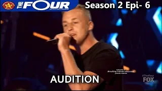 AJ Reynolds raps “Cheeks” Original Song Audition - He's a Trash man The Four Season 2 Ep. 6 S2E6