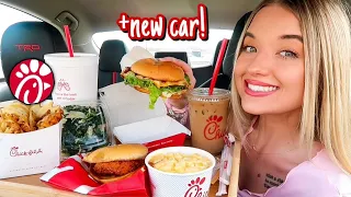 Chick-Fil-A Mukbang! *zero cuts* questions i’ve been avoiding… (never again lol)