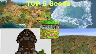 Craftsman crafting and Building (CAR 2)  amazing  Top 5 seeds you must need to try now ll must wateh