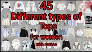 || types of tops for girls with name || types of tops || tops for women with name || #trendingtops