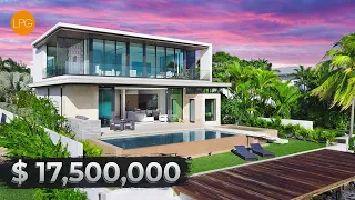 LUXURY WATERFRONT MODERN HOME IN HIBISCUS ISLAND | MIAMI BEACH REAL ESTATE TOUR