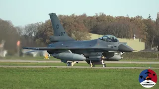 Morning mission with RNLAF F-16 and F-35 at Volkel Air Base