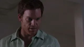 Dexter strangles Louis