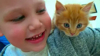 Мистер Макс и Мисс Кейти их кошечка Мурка!★Mr. Max and Miss Katie their cat Murka!