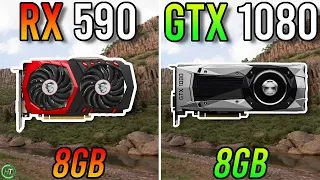 RX 590 vs GTX 1080 - Tested in 2023