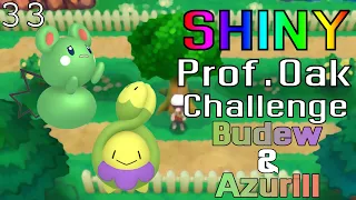 SHINY BUDEW AND AZURILL (Pokemon Omega Ruby) - Shiny Prof. Oak Challenge [79/407]