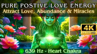 💚 639 Hz Heart Healing Energy, Attract Love, Emotional Healing, Zen Meditation, Find Your Soulmate
