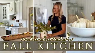 Fall Kitchen Clean + Decorate with Me | Fall Kitchen Decor Ideas