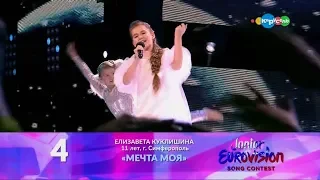 04. Елизавета Куклишина: Мечта моя // Lyrics // JESC 2018 Russia’s NF