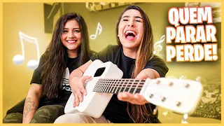 QUEM PARAR DE CANTAR PRIMEIRO PERDE! ft. Bia Marques