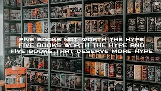 5 books that are not worth the hype 5 books that are worth the hype & 5 books that deserve more hype