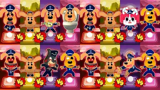 Sheriff Labrador Team 🆚 Sheriff Labrador Exe Team Tiles Hop MIX VIDEOS