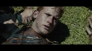 Ben viciously attacks Thomas out of the blue (The Maze Runner 2014) Injured/Wounded/Hurt scene