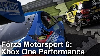 Forza Motorsport 6 Xbox One Demo Frame-Rate Test
