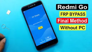 REDMI GO FRP BYPASS M1903C3GG 8.1.0 GOOGLE ACCOUNT BYPASS 2022 (WITHOUT PC)