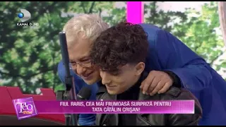 Teo Show(05.02.2021) - EXCLUSIV | Fiul Raris, cea mai frumoasa surpriza pentru tatal Catalin Crisan!