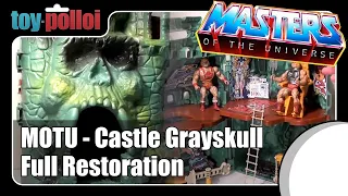 Vintage He-man MOTU Castle Grayskull Full Restoration - Toy Polloi
