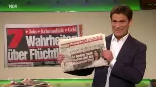 Christian Ehring und die sieben Wahrheiten der BILD über Flüchtlinge | extra 3 | NDR