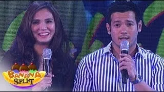 Isabel Oli surprises John Prats on his birthday