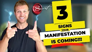 3 Signs What You Want to Manifest Is On It's Way... [Law of Attraction]