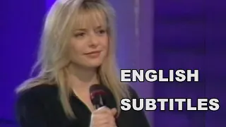 France Gall "I Hesitated To Sing Again" [Interview, English Subtitles] (Stars 90, 1993-05-03)