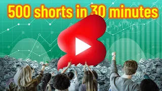 How To Make 500 Shorts In 30 Minutes Using AI