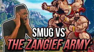 SMUG vs THE ZANGIEF ARMY!