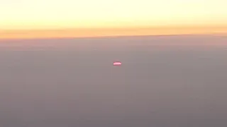 UFO was filmed from the aircraft over Knoxville, Tennessee.