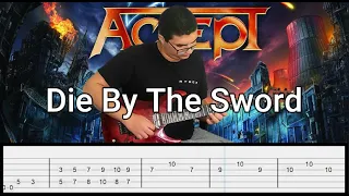 Accept - Die By The Sword Guitar Solo With Tabs