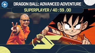 DRAGON BALL: ADVANCED ADVENTURE en ANY% GOKU par SUPERPLAYER en 40:59.00 | SPEEDONS 2023