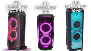 JBL Partybox Ultimate VS 1000 VS 710 - Water Test at Full Volume