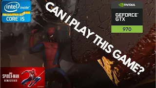 GTX 970 | Spider-Man Remastered | i5-3470 1080P High, Medium, Low, FSR 2.0 Low