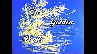 "On Golden Pond" (Bickford Theater, 1999)