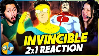 INVINCIBLE 2x1 Reaction! | Steven Yeun | J.K. Simmons | Sandra Oh